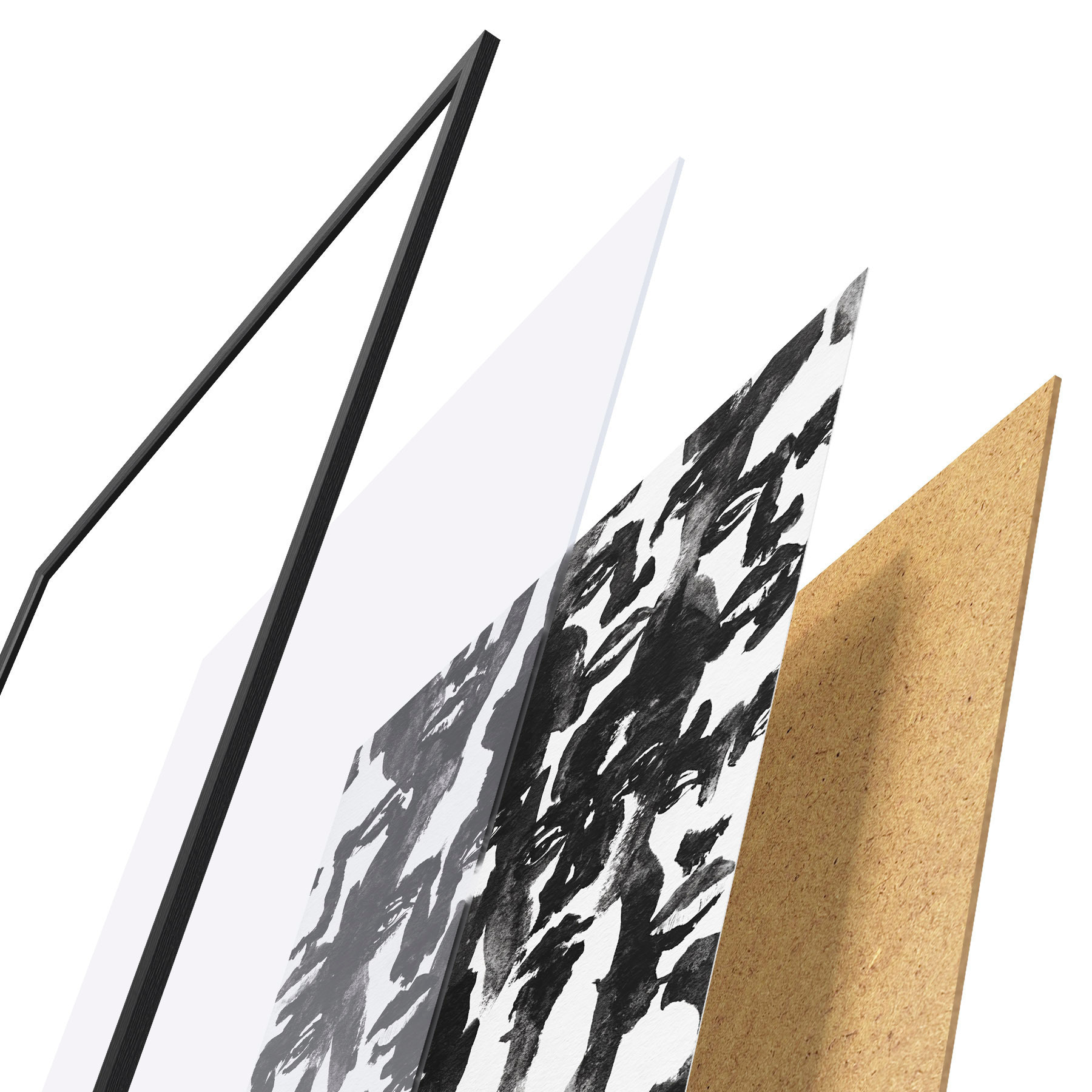 Poster Visages abstraits f50862
