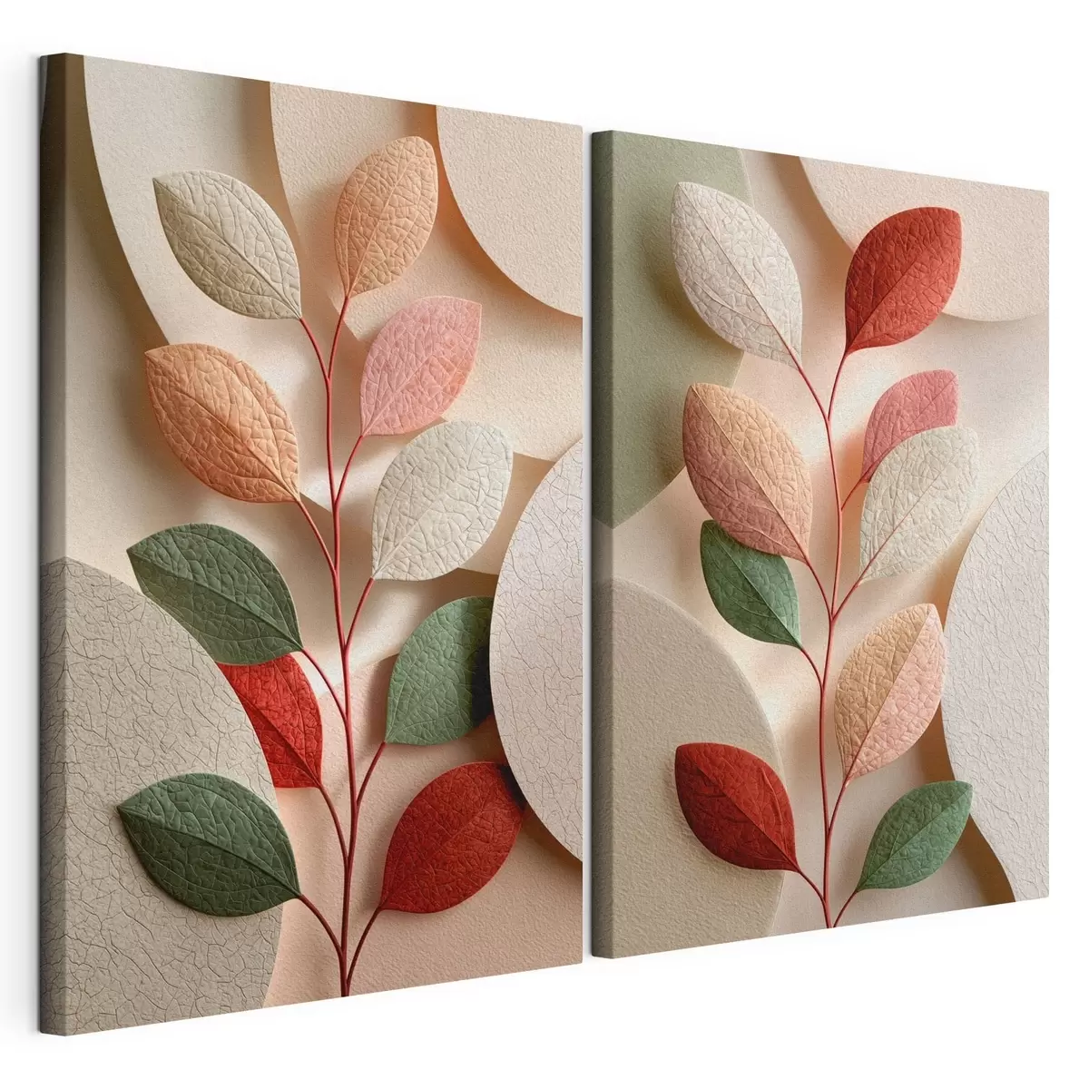 Tableau Branche aux formes géométriques m31036