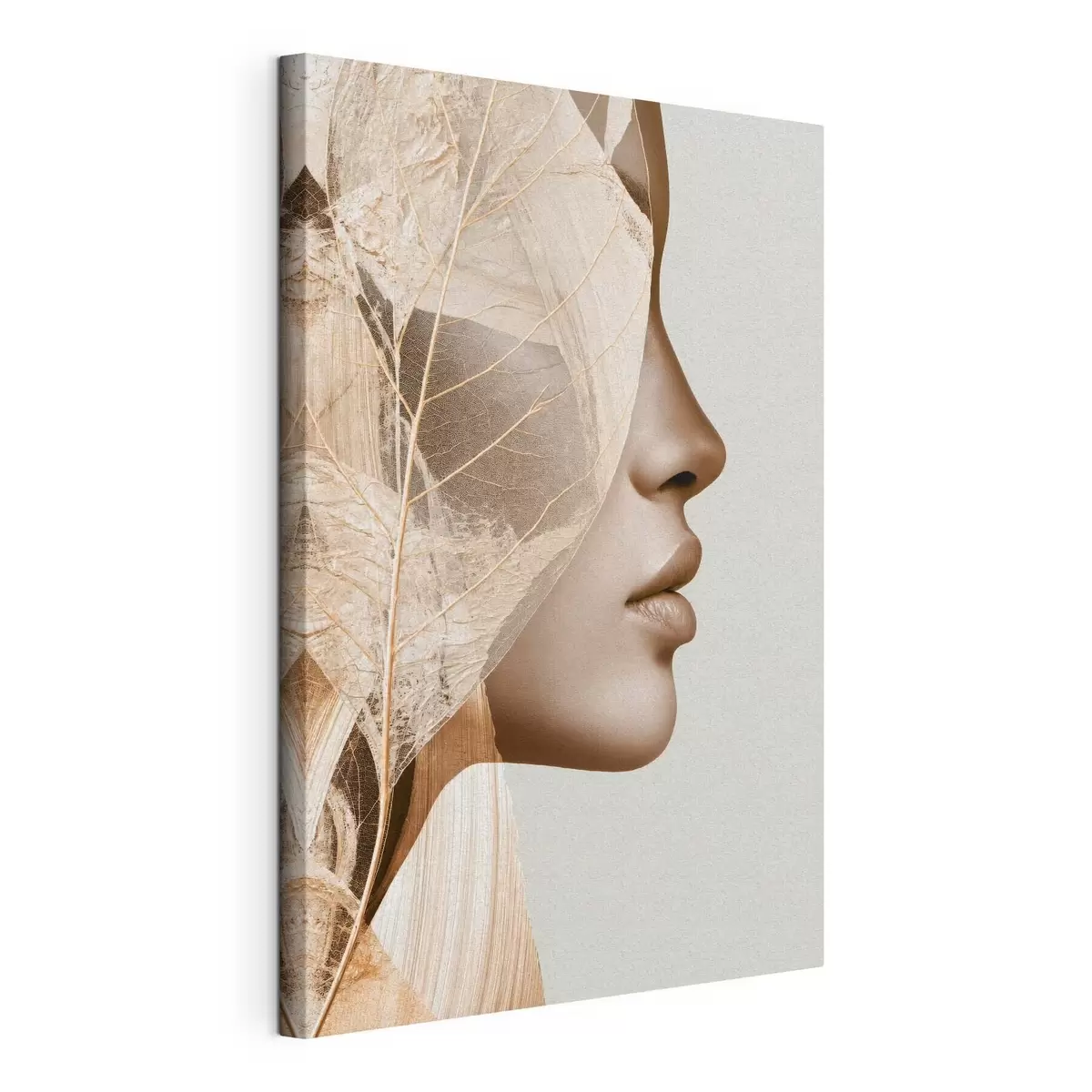 Tableau Portrait abstrait d'une femme s50865