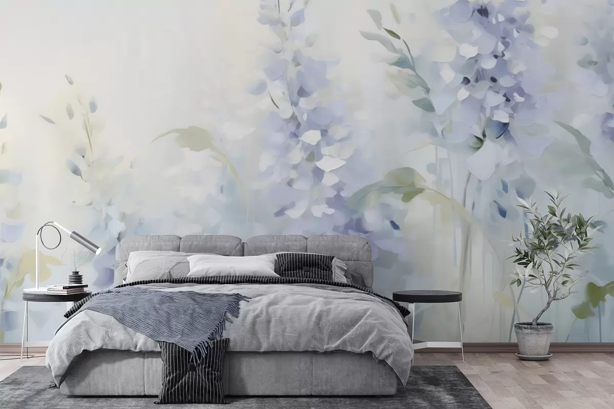 Papier peint Fleurs abstraites w05995