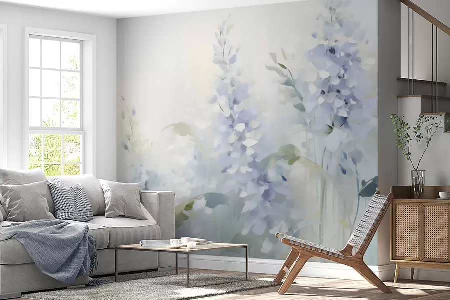Papier peint Fleurs abstraites w05995