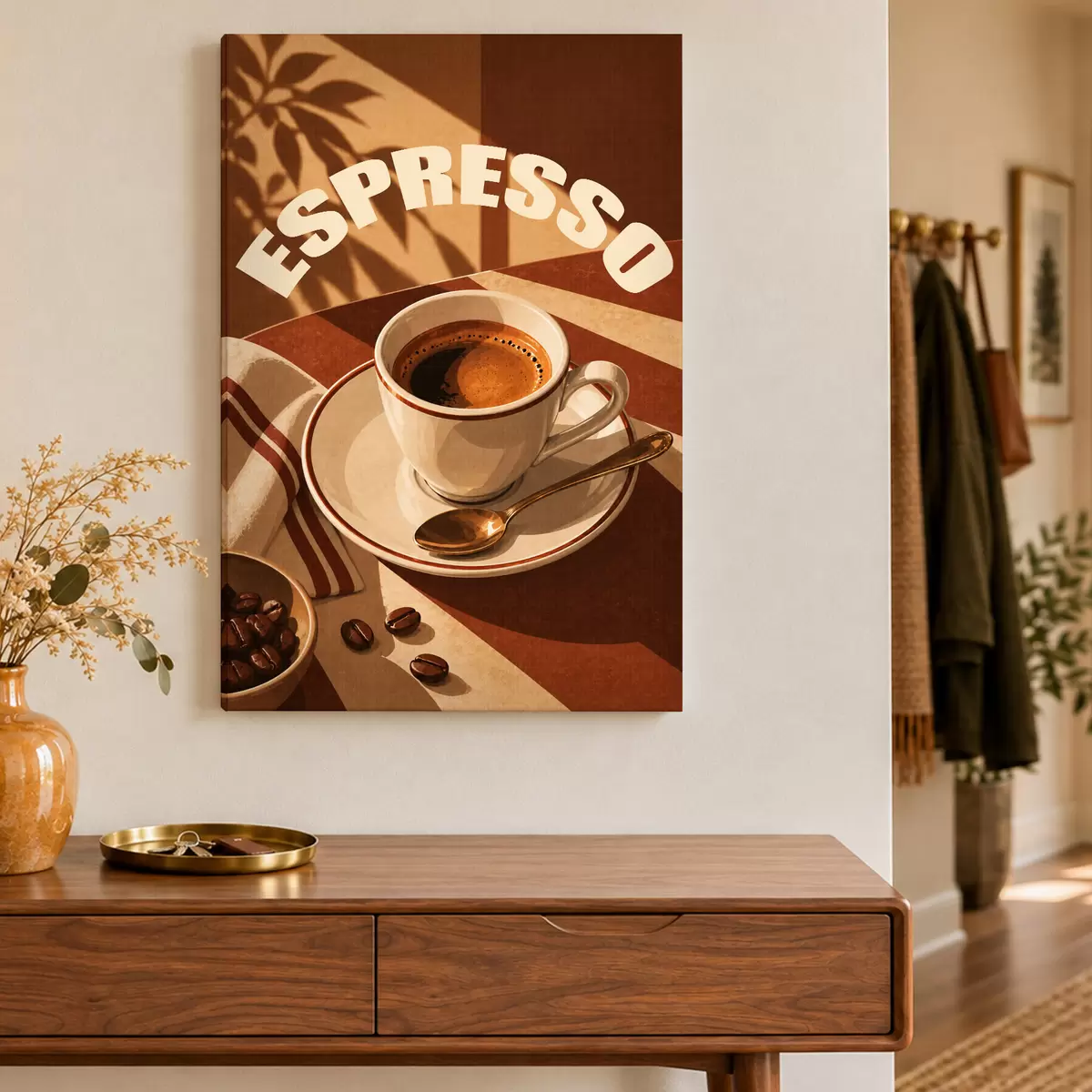 Tableau Un espresso parfumé pour des moments de détente s50871
