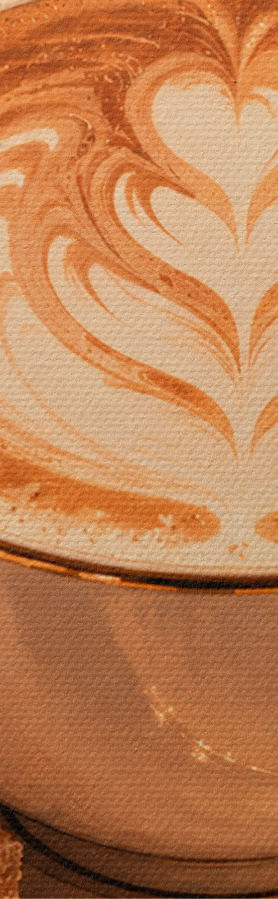 Tableau Le plaisir parfait d'un café le matin s50873