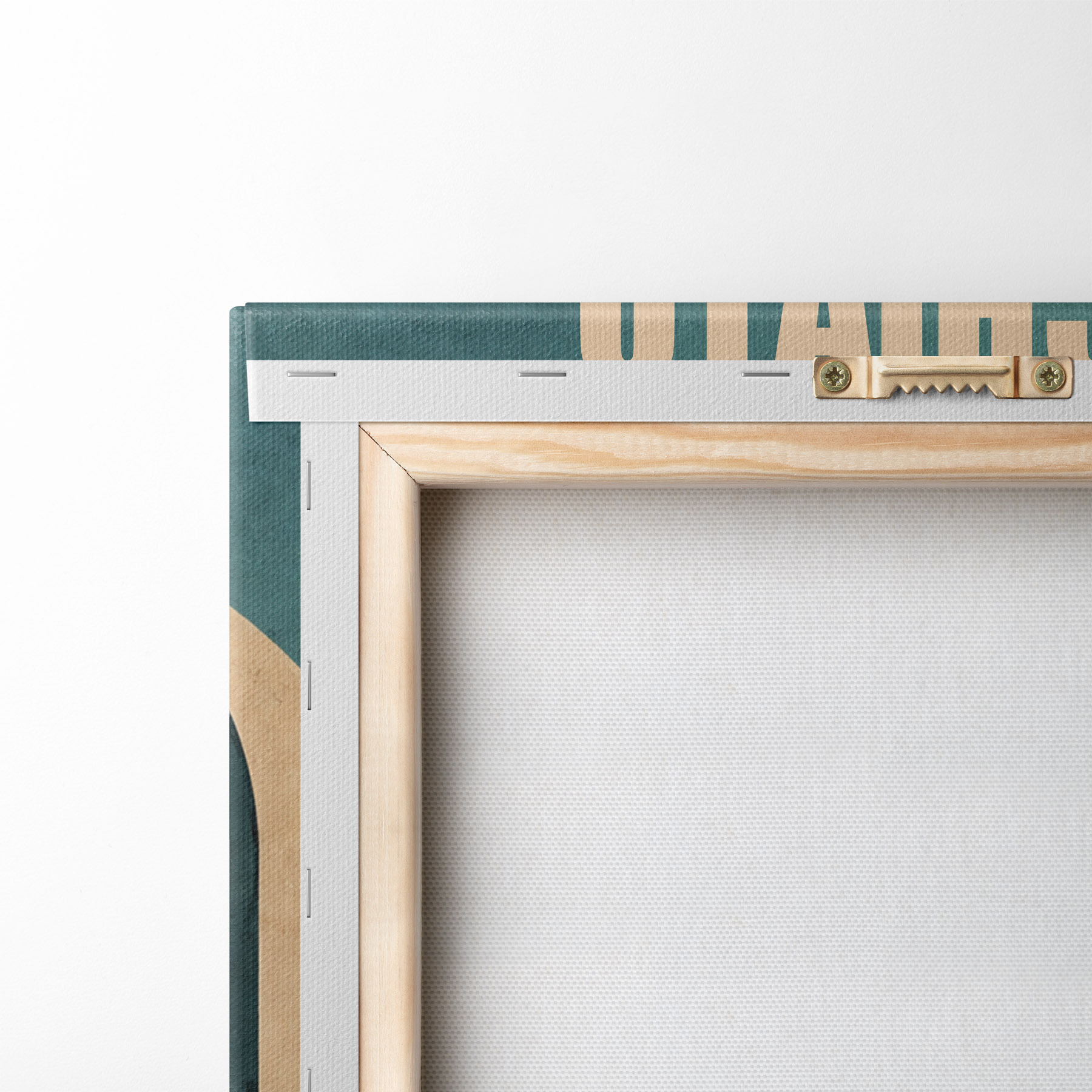 Tableau Un délicieux macchiato par une journée ensoleillée s50875