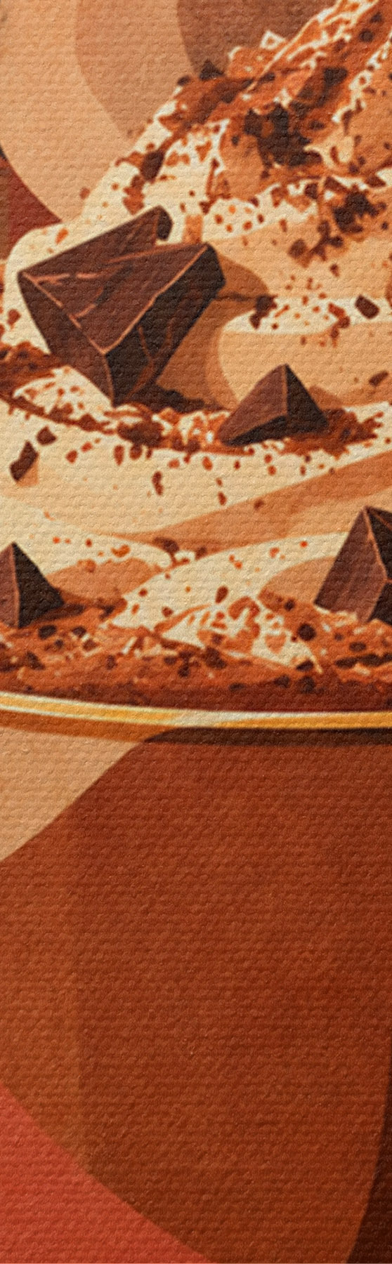 Tableau Un délice au moka intense à chaque gorgée s50876
