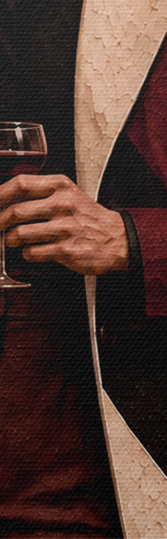 Tableau Un style élégant accompagné d'une boisson raffinée s50886