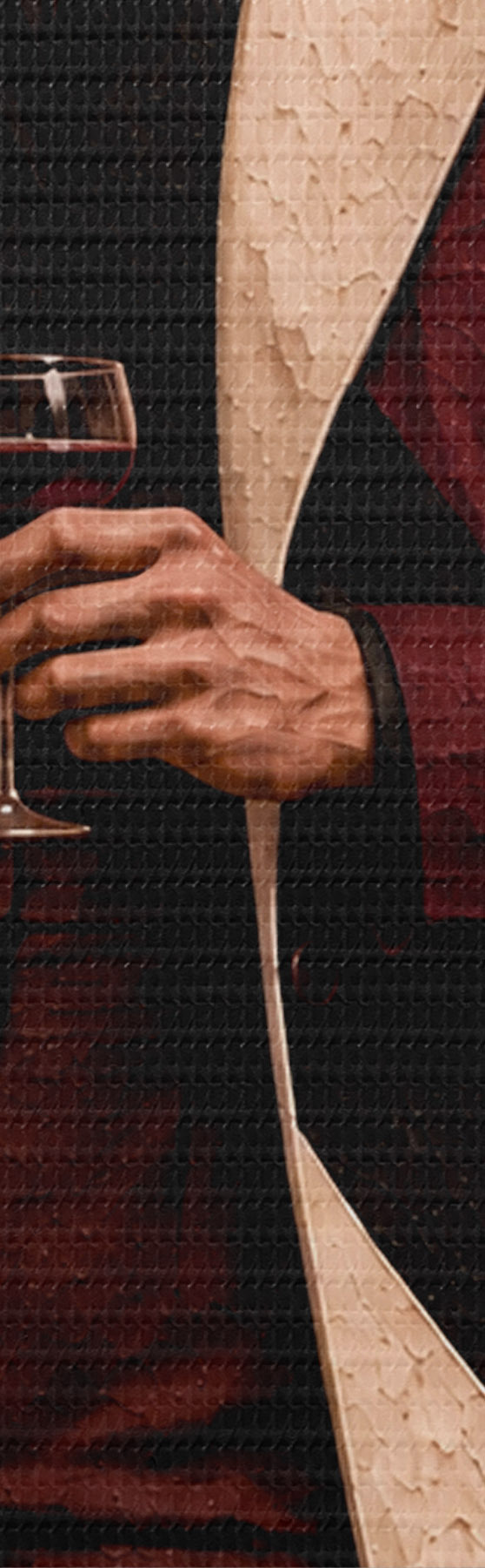 Tableau Un style élégant accompagné d'une boisson raffinée s50886