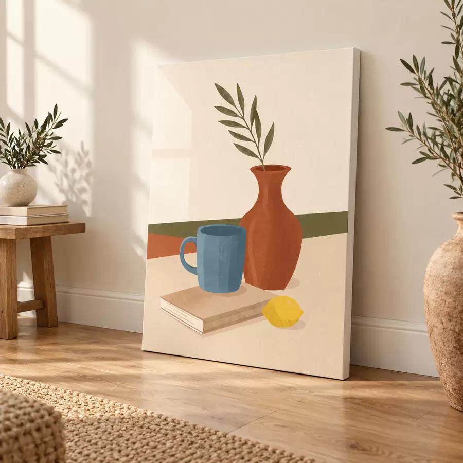 Tableau Une scène apaisante d'une élégance toute simple s50735