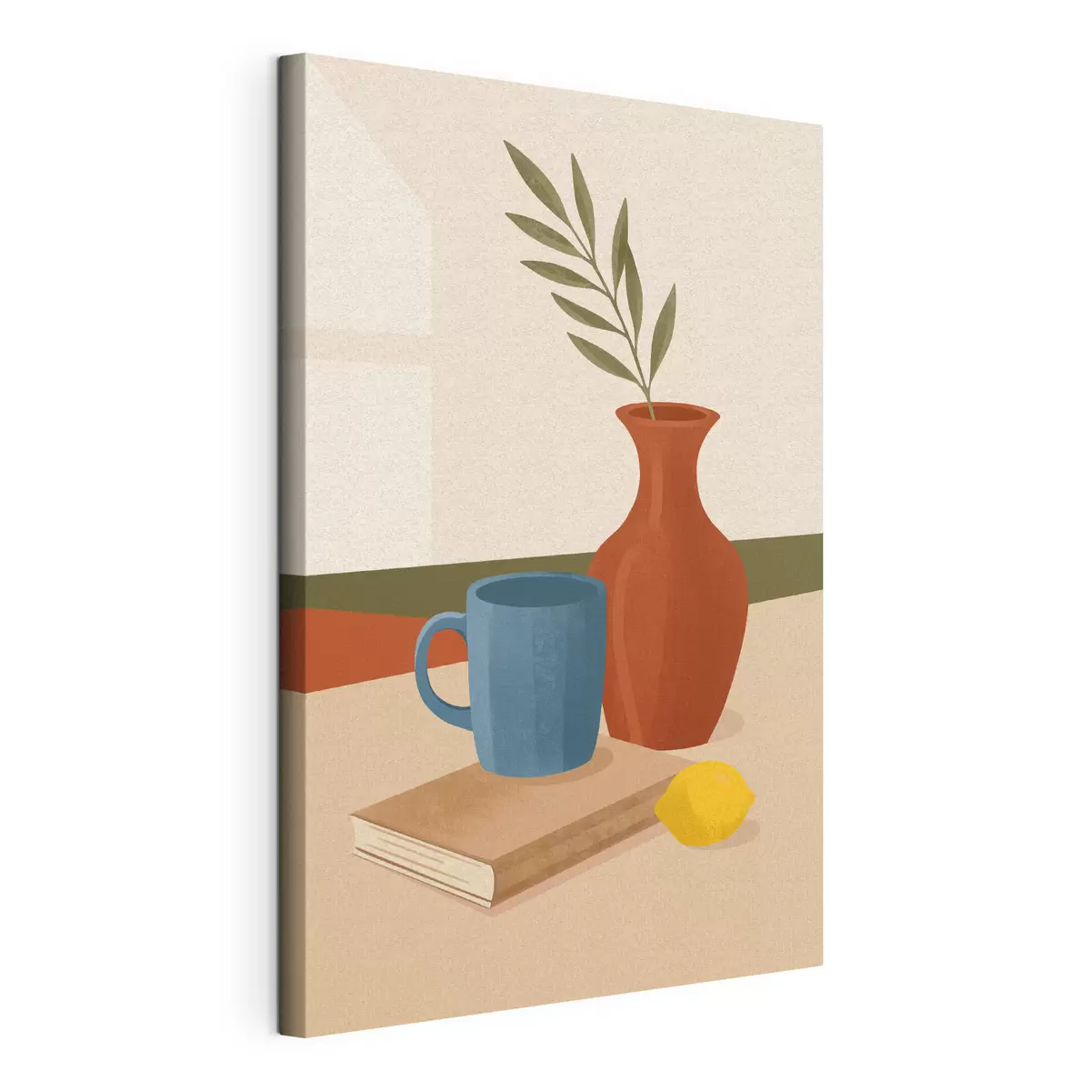 Tableau Une scène apaisante d'une élégance toute simple s50735
