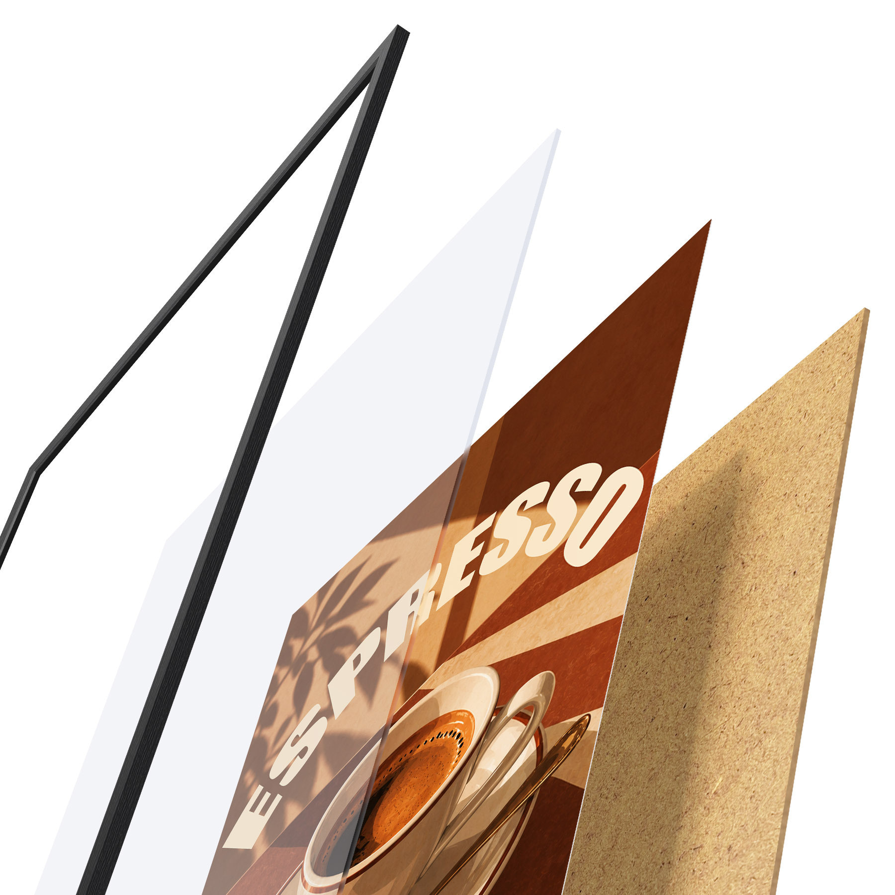Poster Une saveur intense à chaque gorgée f50871