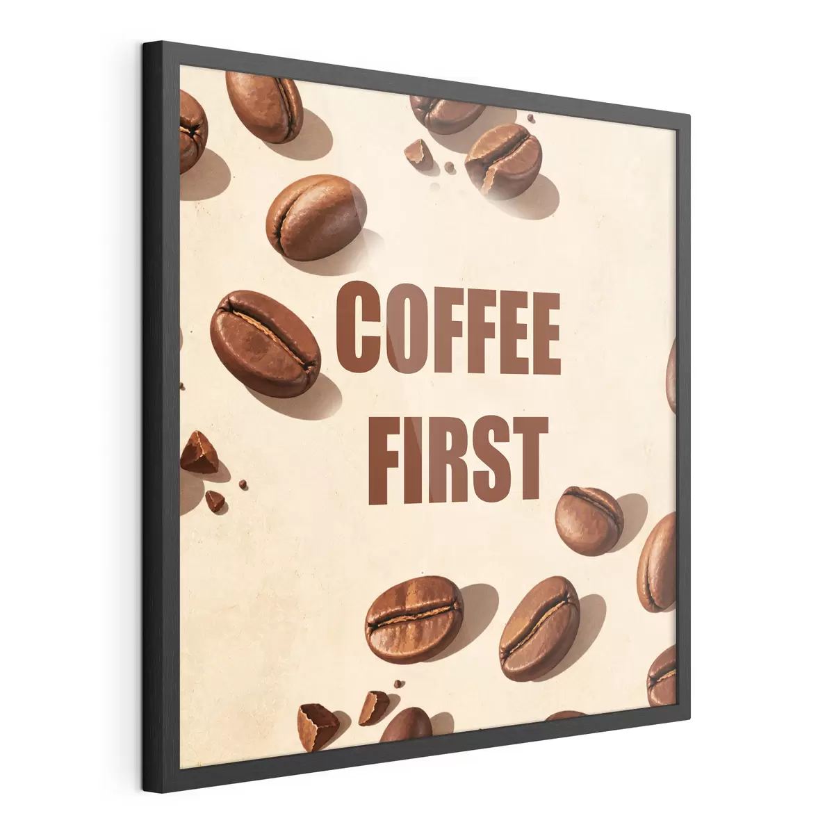 Poster Réveille-toi et prépare ton café f50878