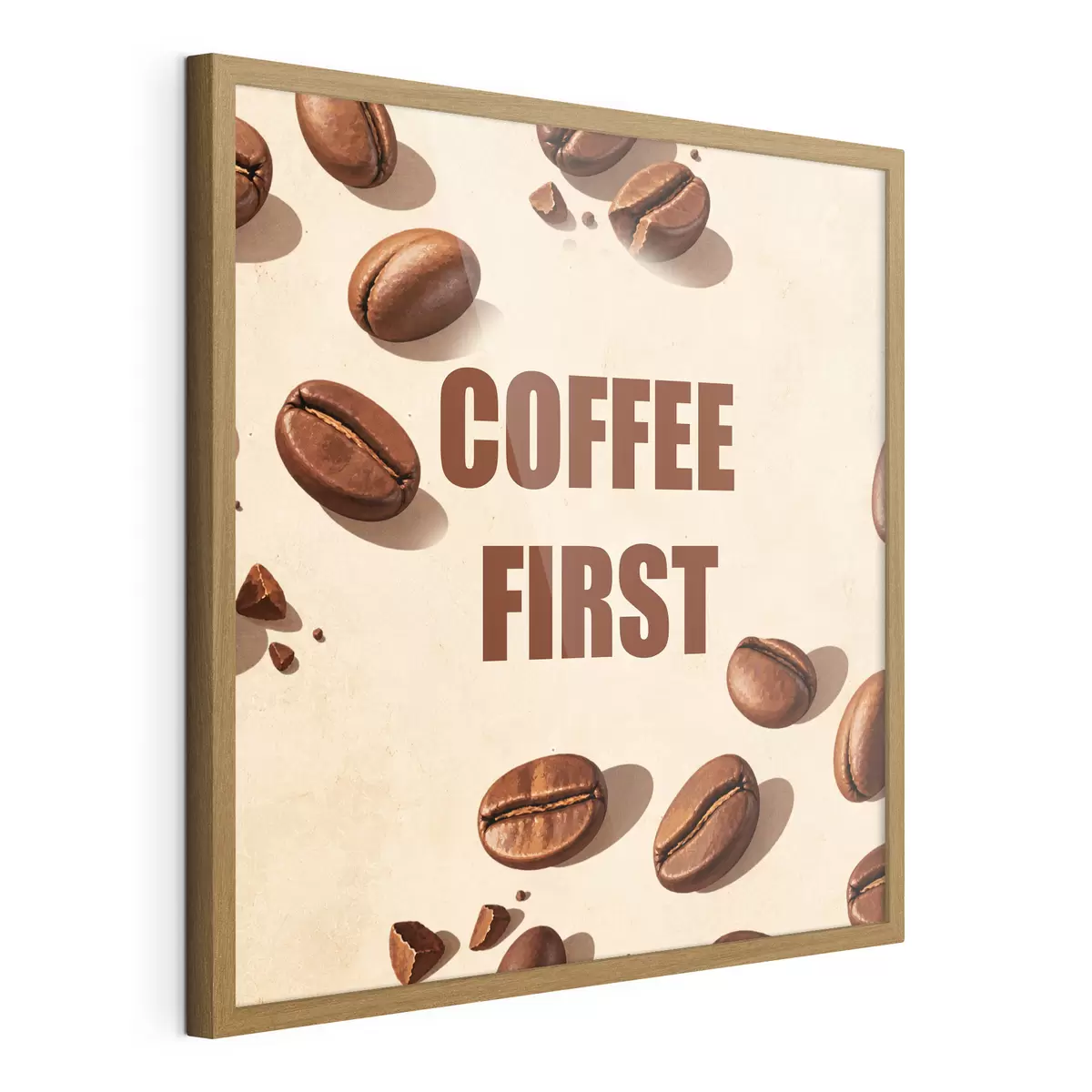 Poster Réveille-toi et prépare ton café f50878