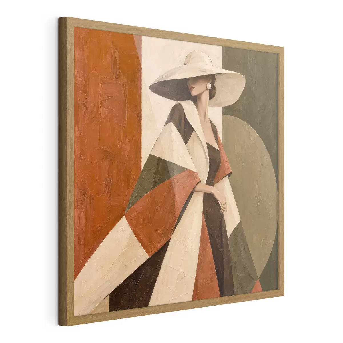 Poster Une élégance chic aux couleurs vives f50879