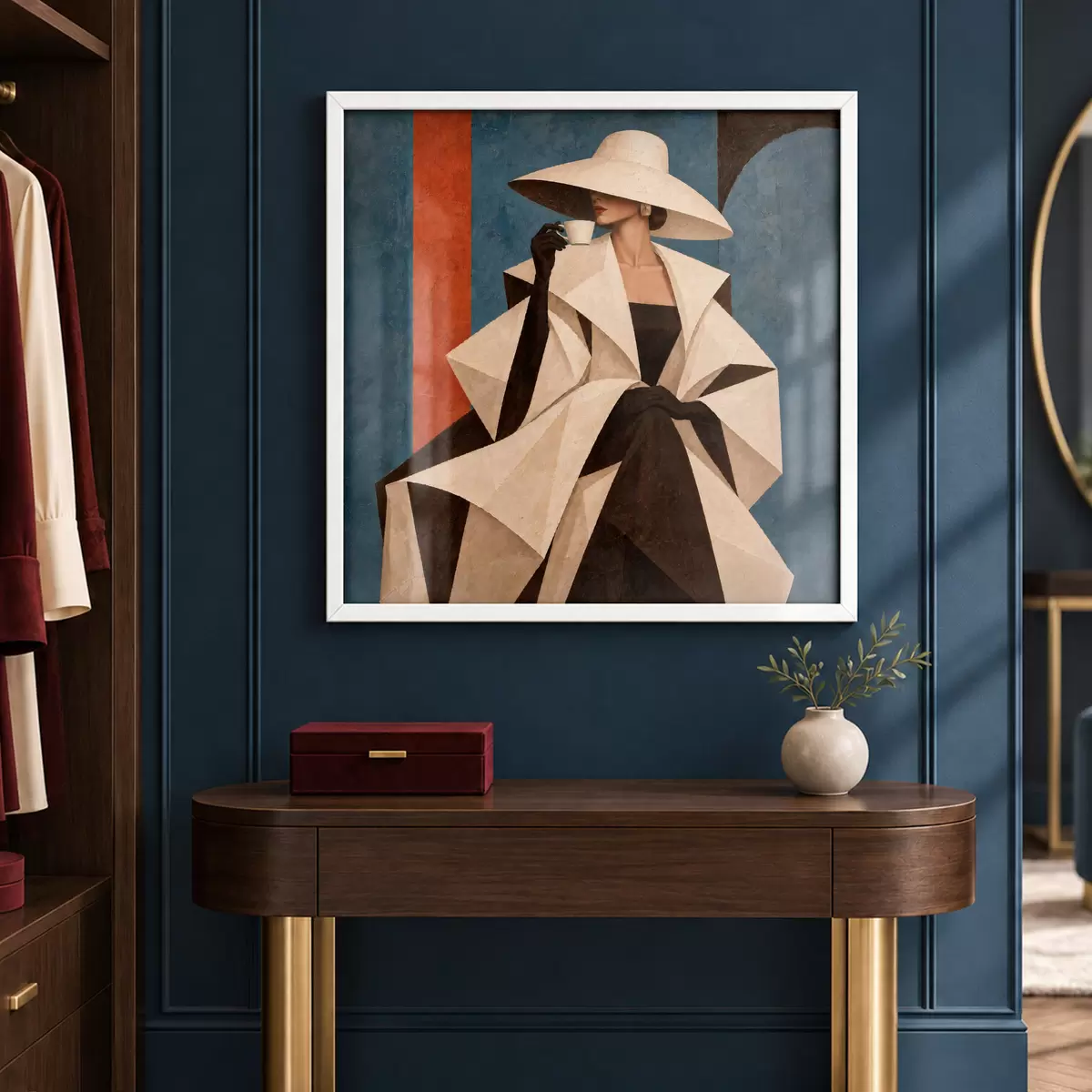 Poster Une mode élégante avec une touche de modernité f50881