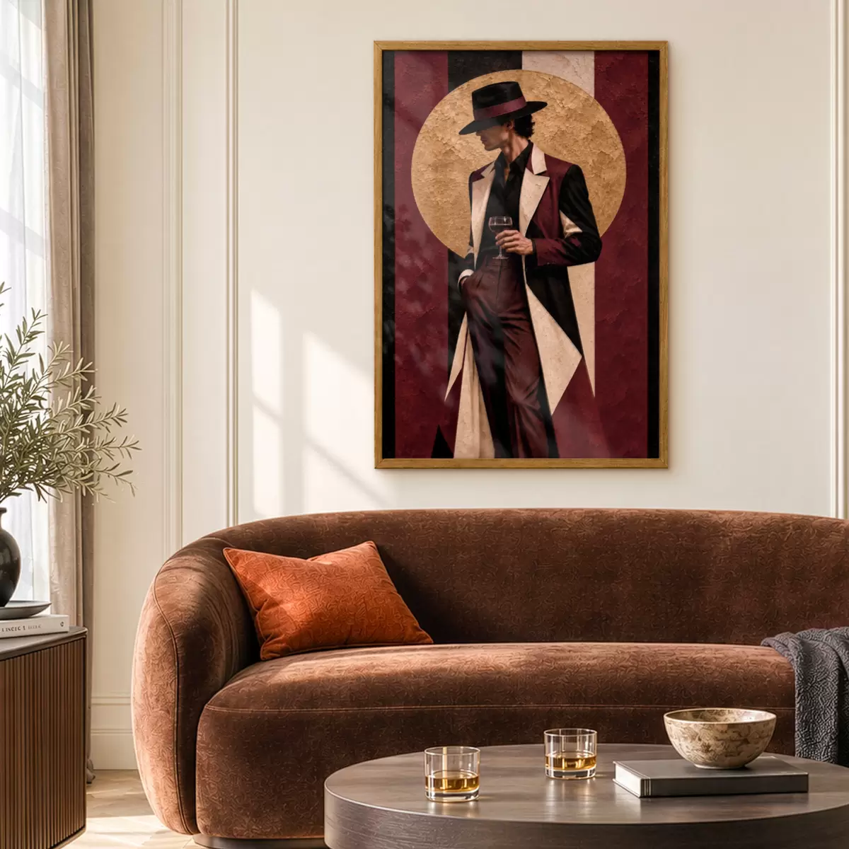 Poster Une élégance chic aux accents vintage f50886