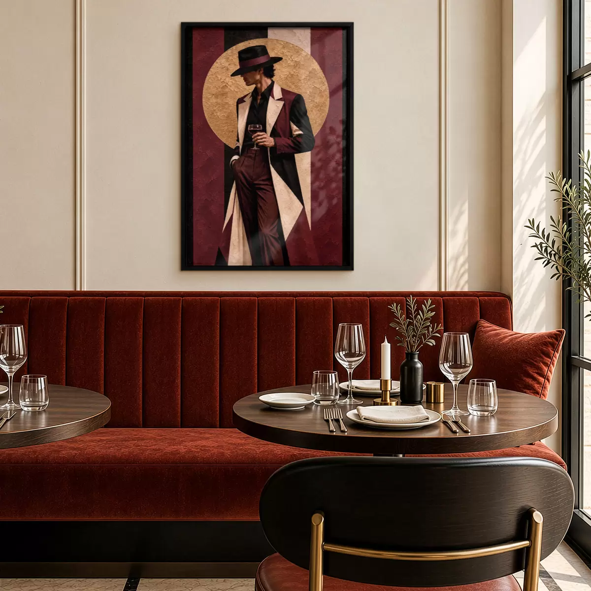 Poster Une élégance chic aux accents vintage f50886