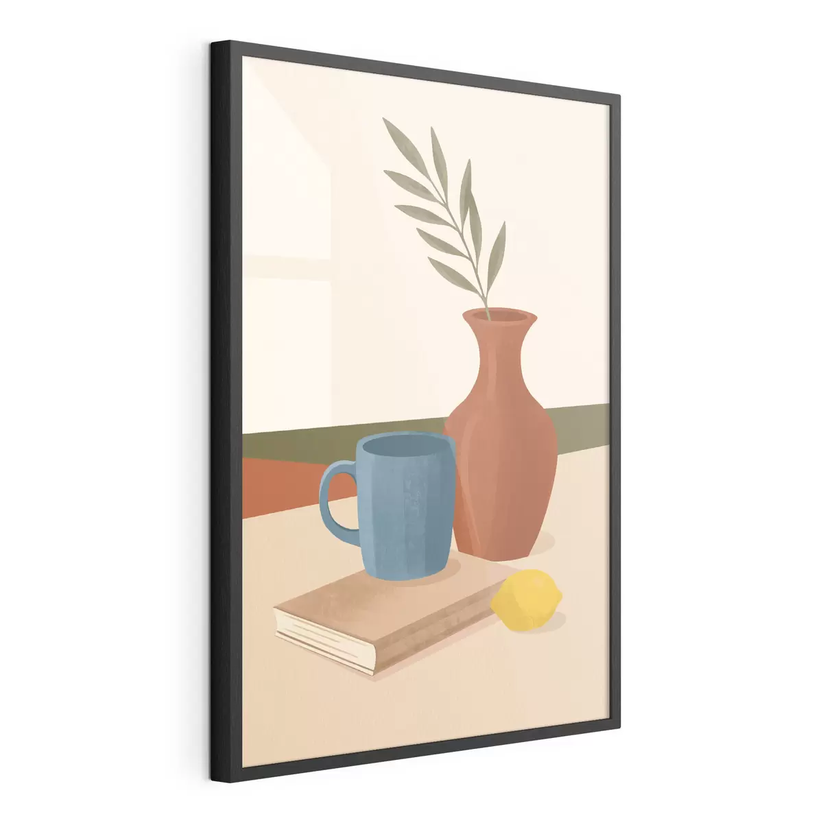 Poster Une nature morte chaleureuse aux teintes douces f50735
