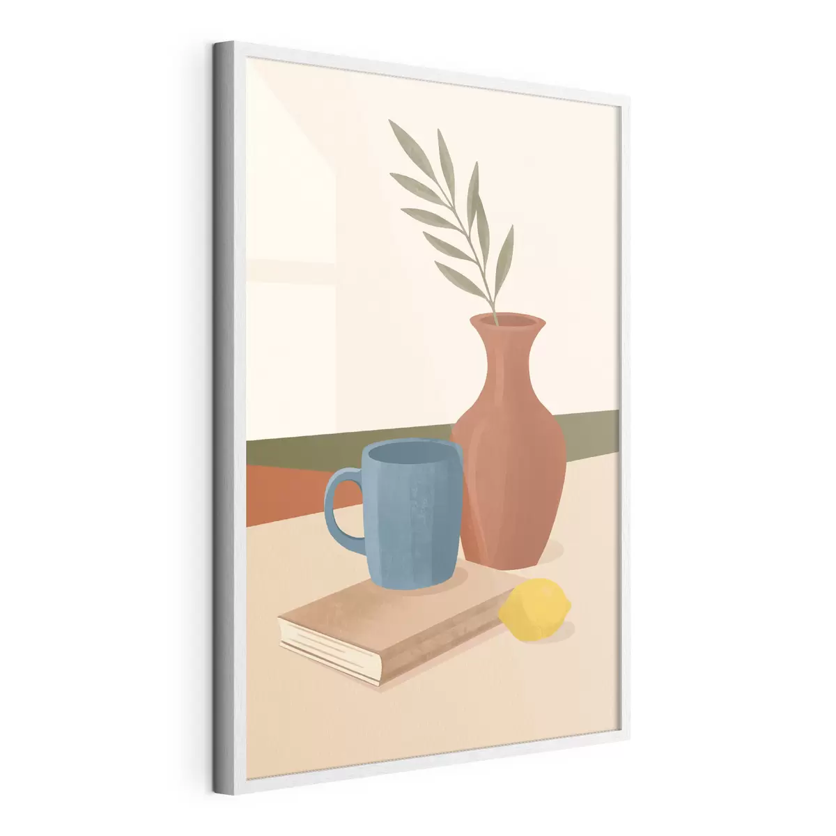 Poster Une nature morte chaleureuse aux teintes douces f50735