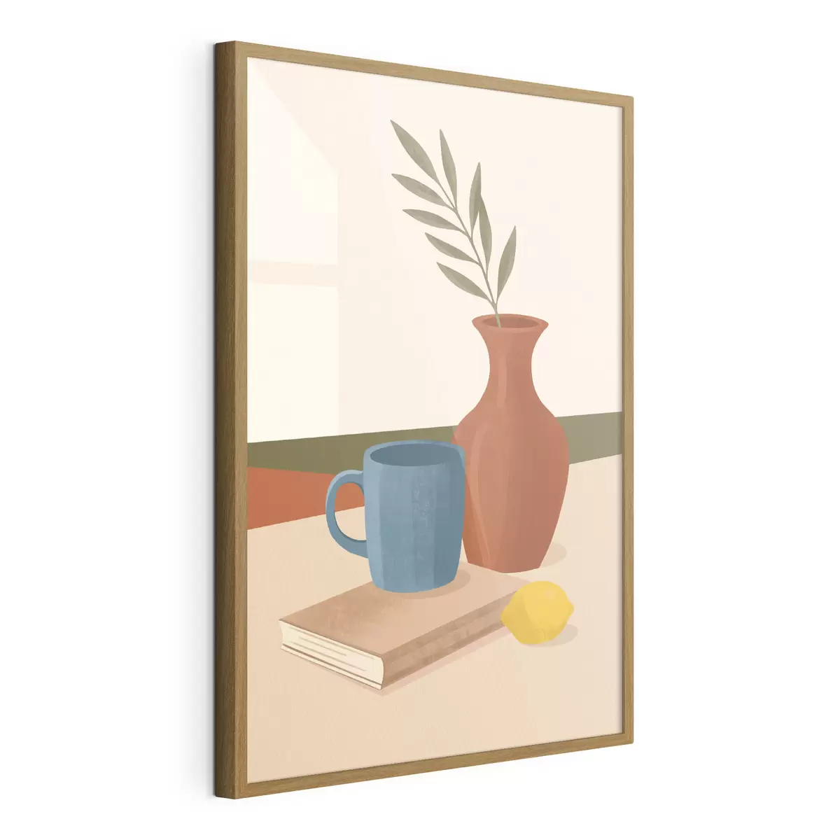 Poster Une nature morte chaleureuse aux teintes douces f50735