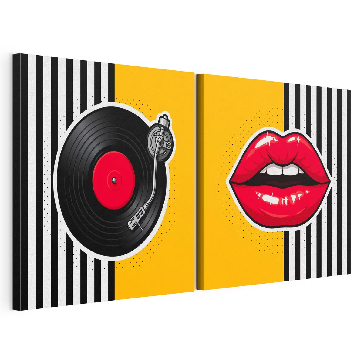 Tableau Rythme vinyle m31075