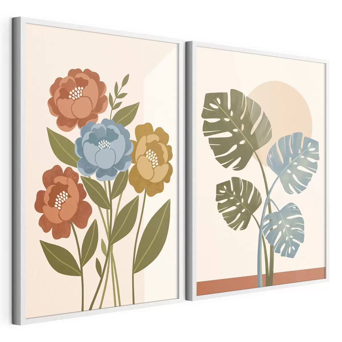 Poster Duo tropical d31078