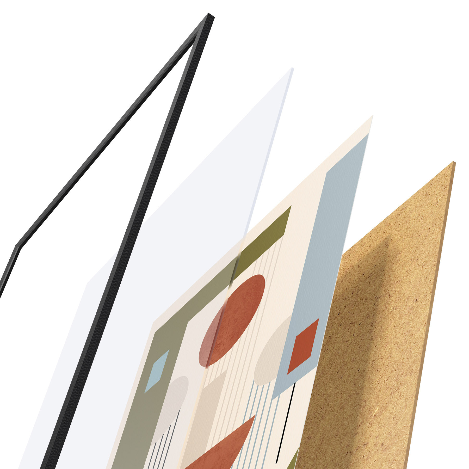 Poster Géométrie des formes d31079