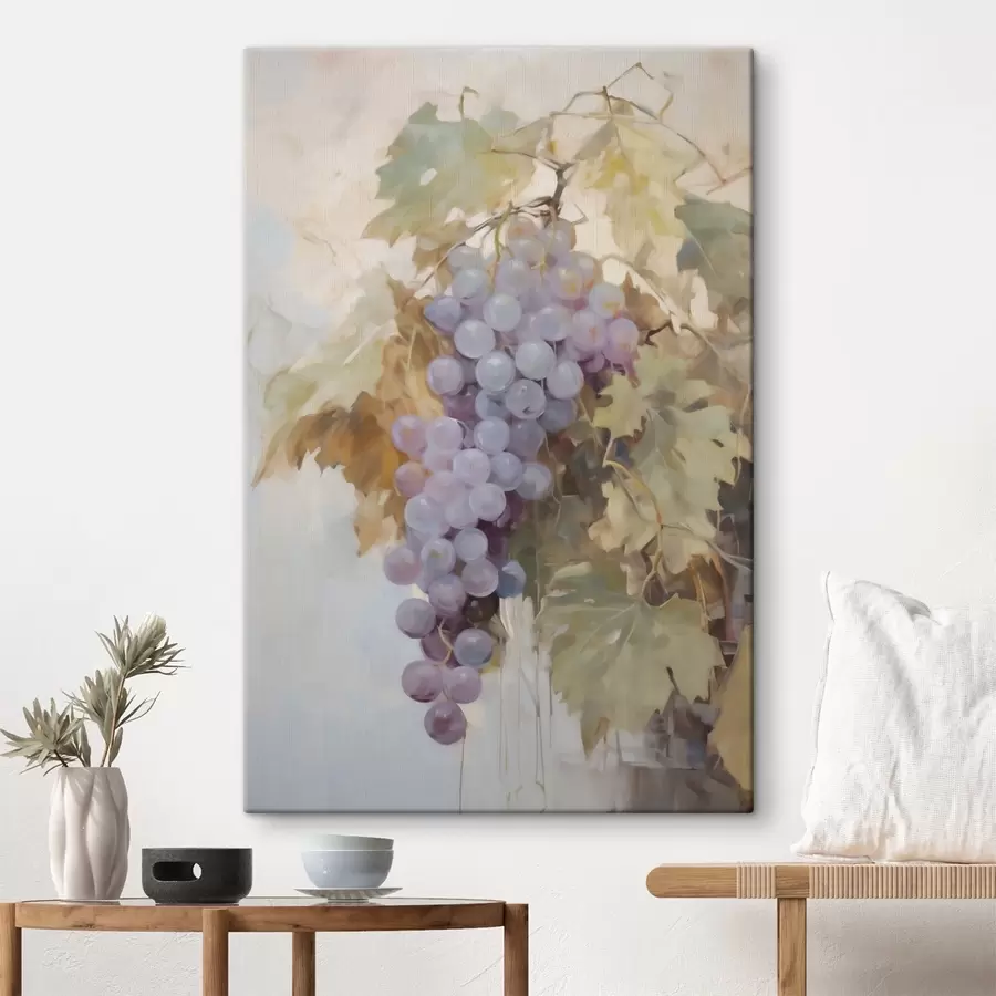 Tableau Des raisins, imitation d'un tableau s51124
