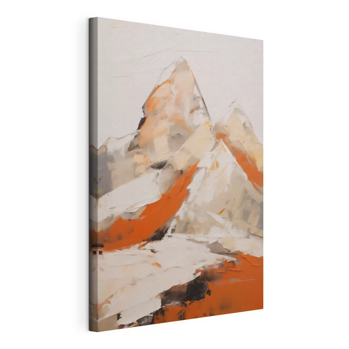 Tableau Montagnes abstraites, imitation d'un tableau s51126