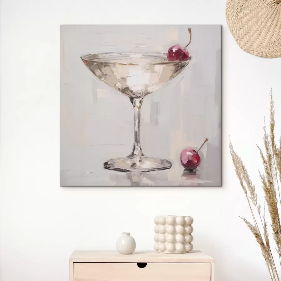 Tableau Cocktail, imitation d'un tableau s51137