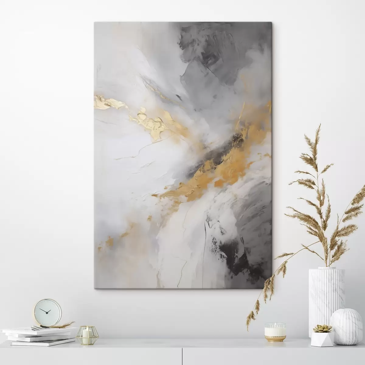 Tableau Composition abstraite, imitation d'un tableau s51141