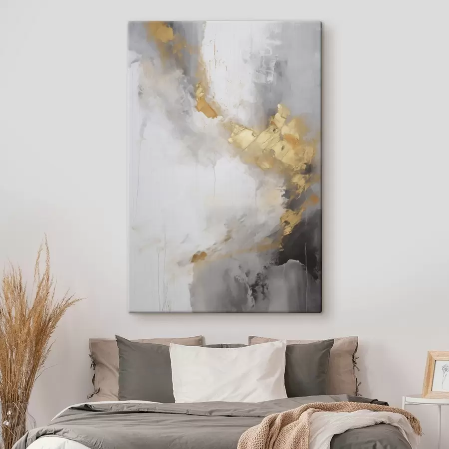 Tableau Abstraction moderne, imitation de la peinture s51142