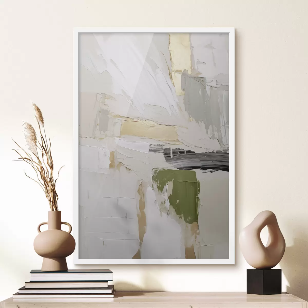 Poster Abstraction, imitation de la peinture f50995