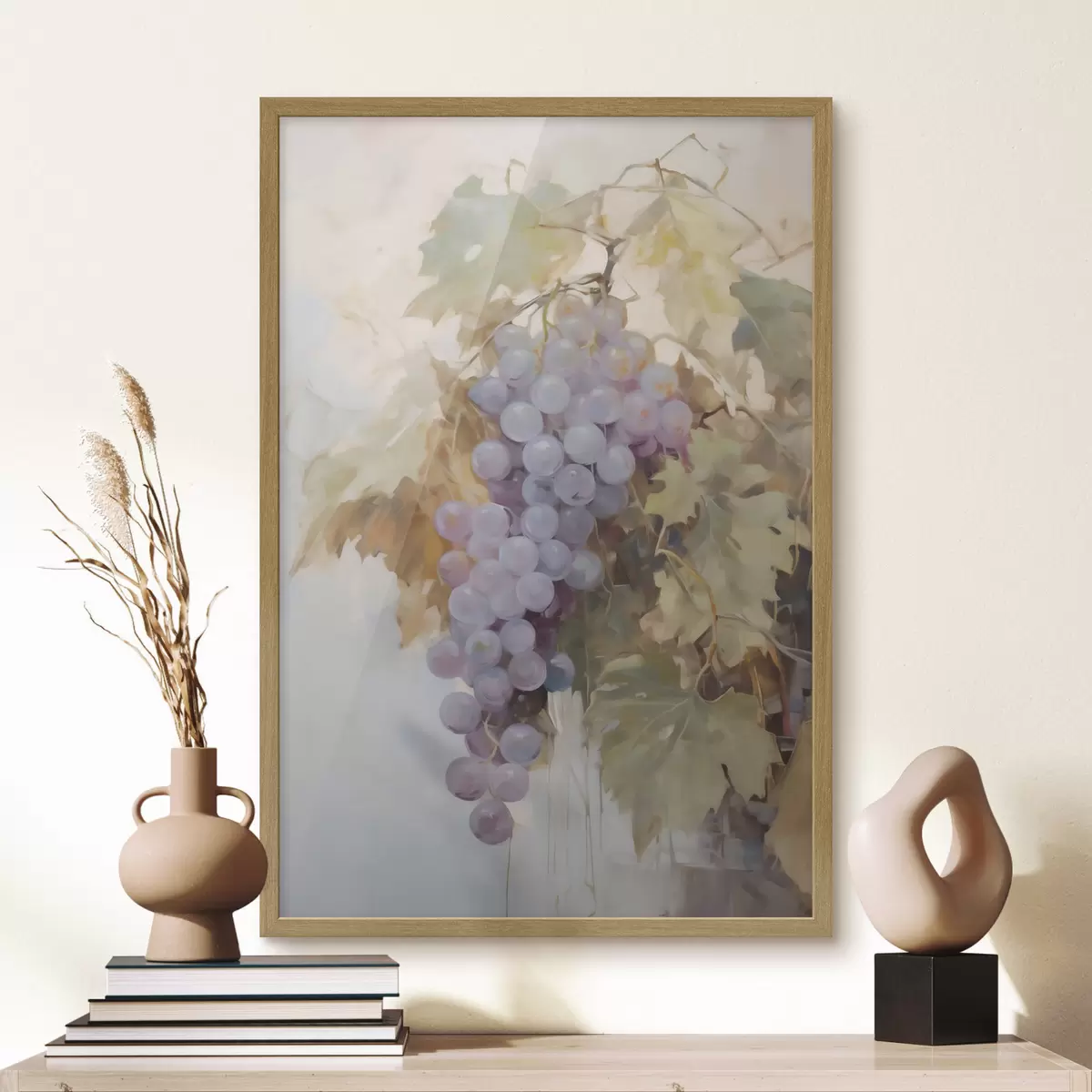 Poster Des raisins, imitation d'un tableau f51124