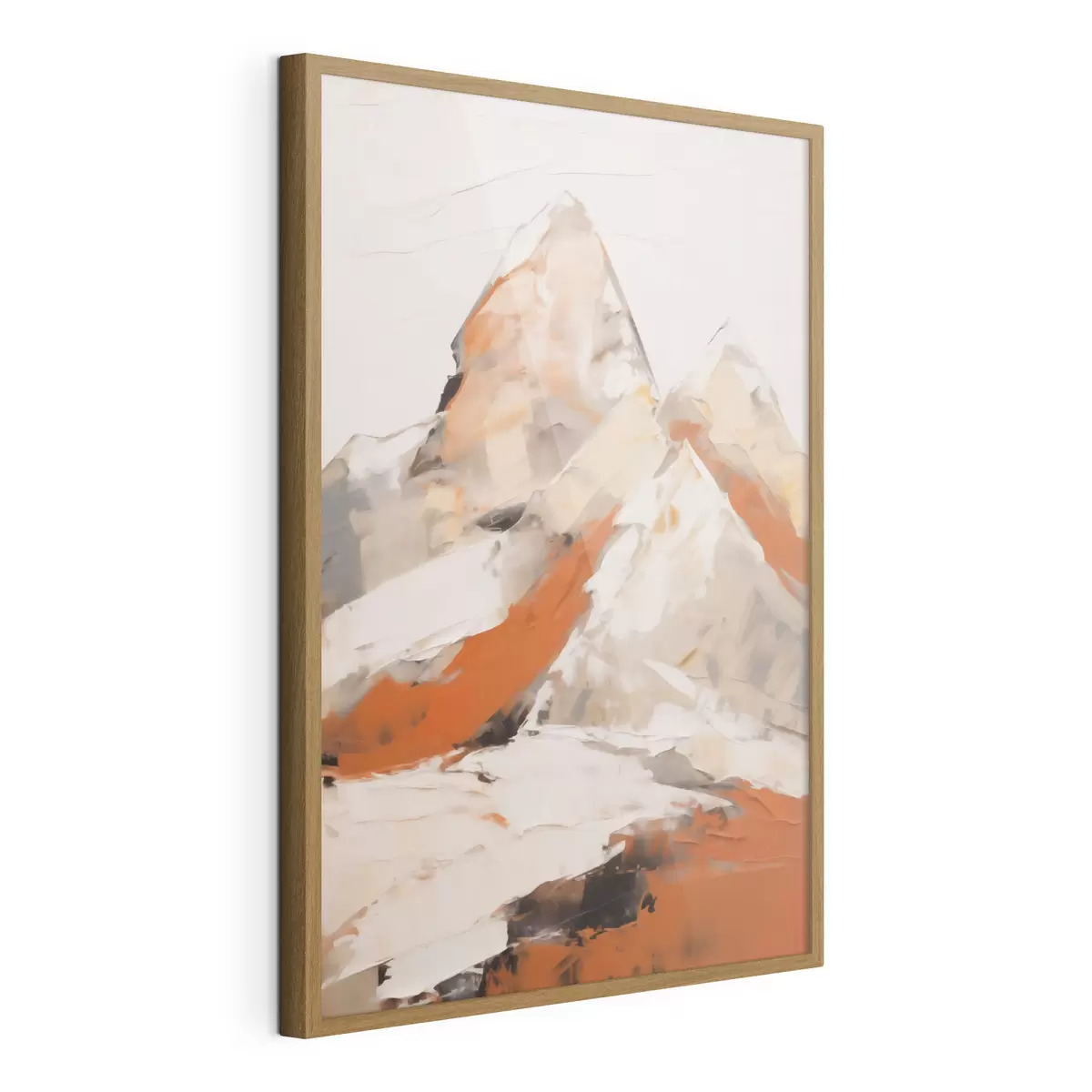 Poster Montagnes abstraites, imitation d'un tableau f51126