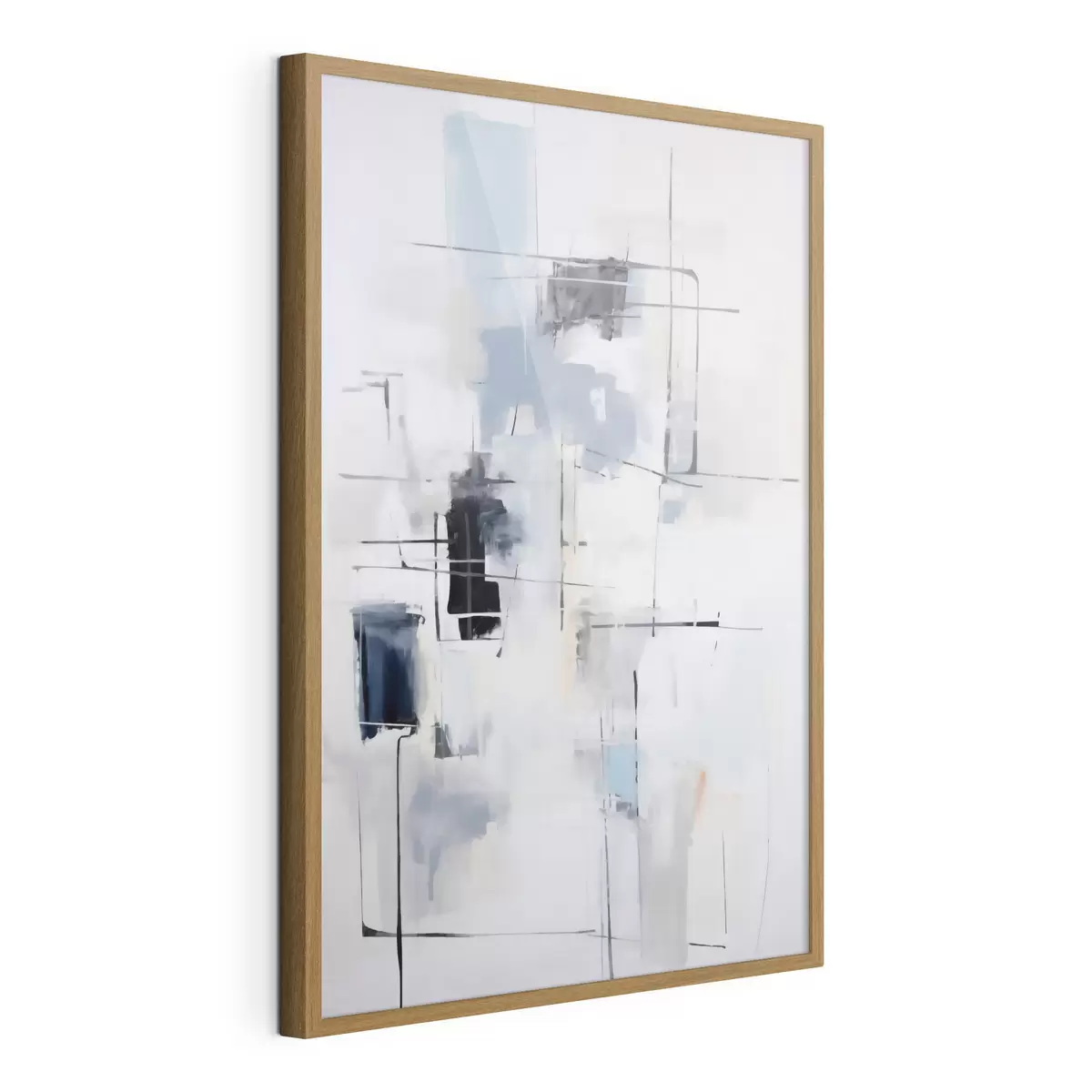 Poster Abstraction chaotique, imitation de la peinture f51127