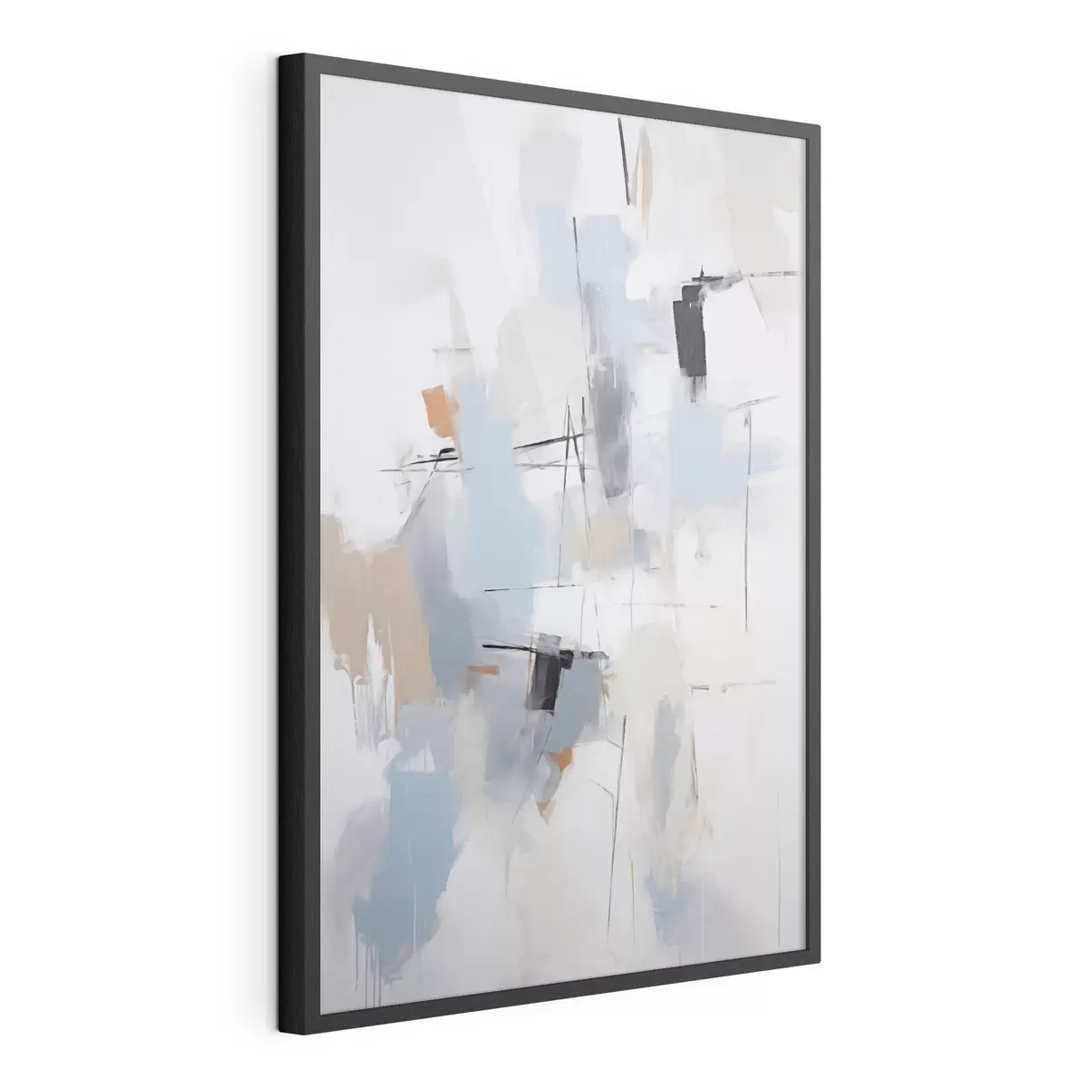 Poster Abstraction chaotique, imitation de la peinture f51128