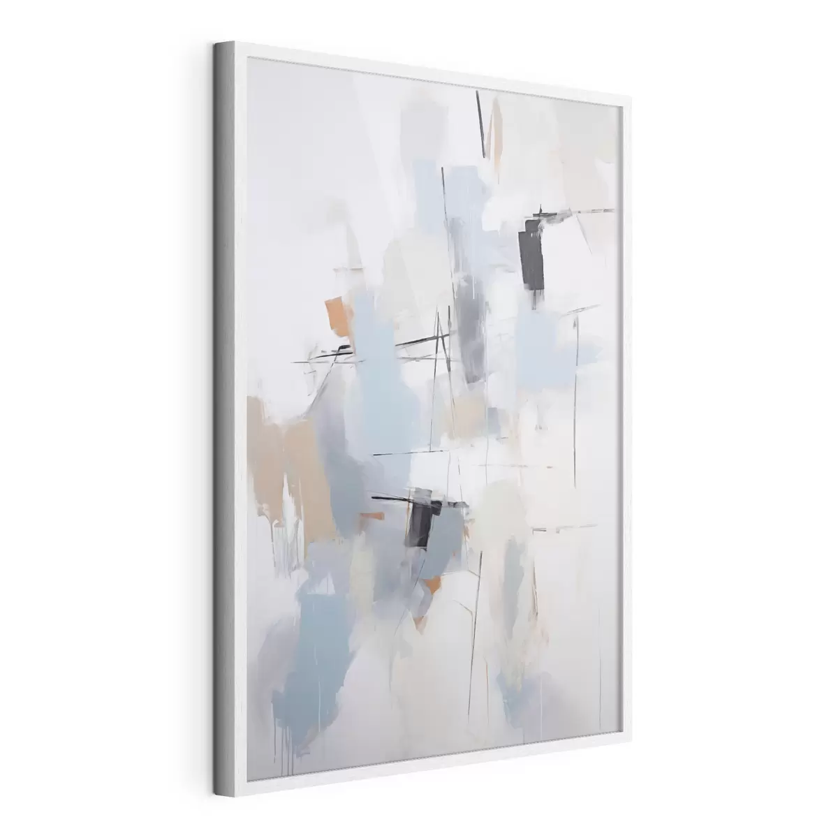 Poster Abstraction chaotique, imitation de la peinture f51128