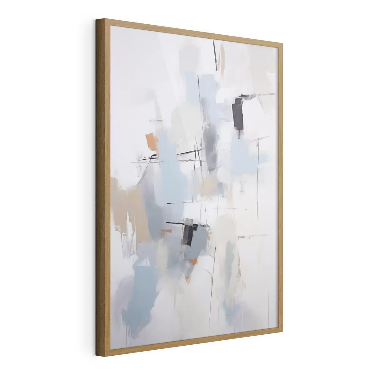 Poster Abstraction chaotique, imitation de la peinture f51128