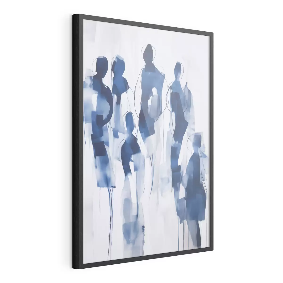 Poster Silhouettes, imitation de peinture f51132