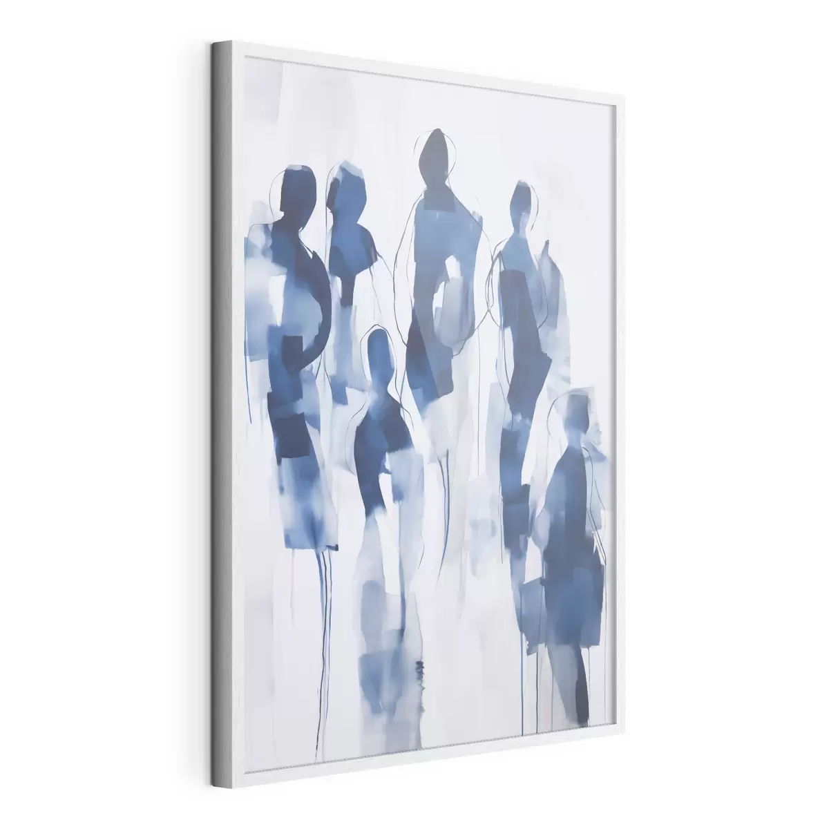 Poster Silhouettes, imitation de peinture f51132