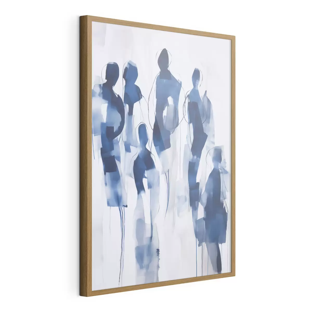 Poster Silhouettes, imitation de peinture f51132