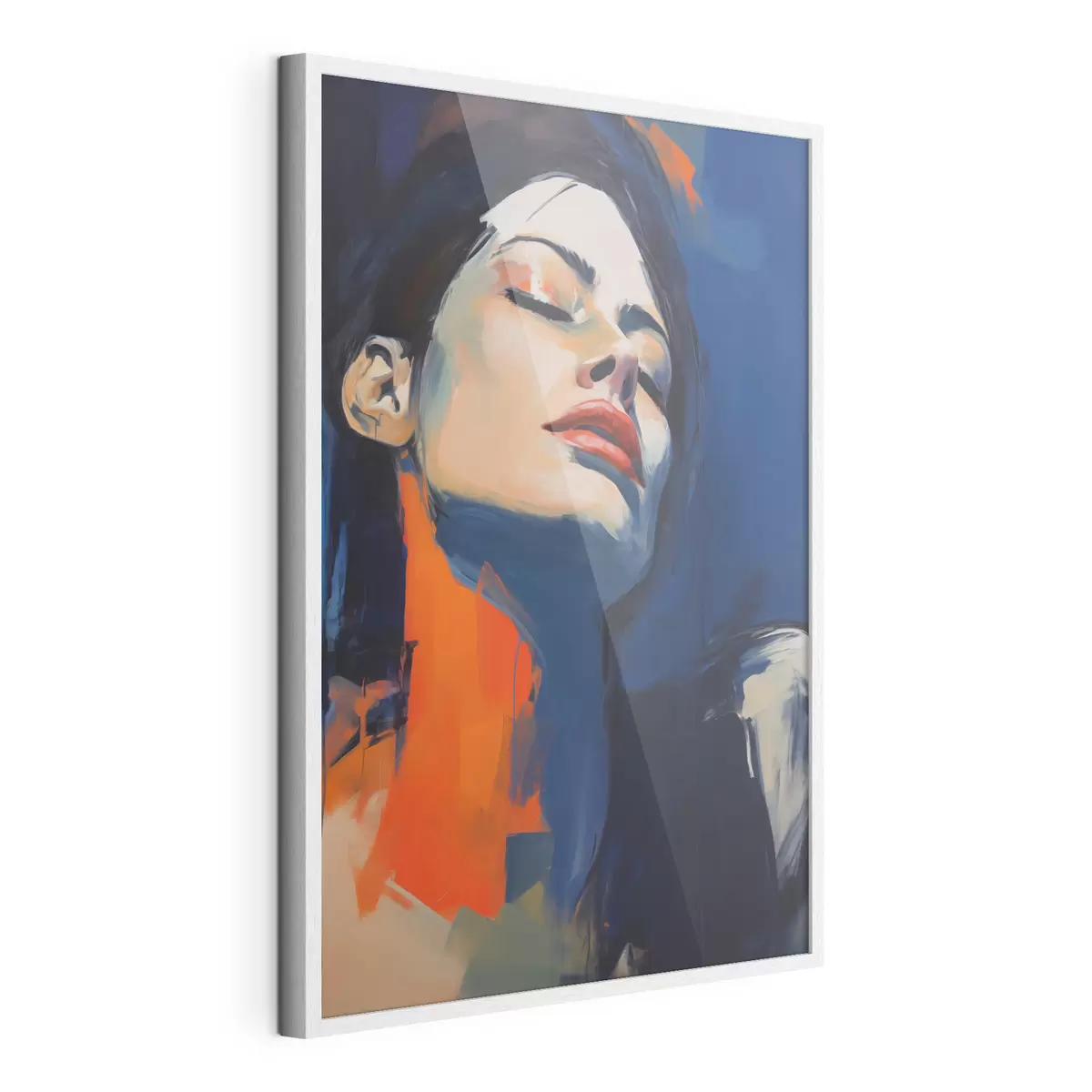 Poster Jeune fille endormie, imitation d'un tableau f51140