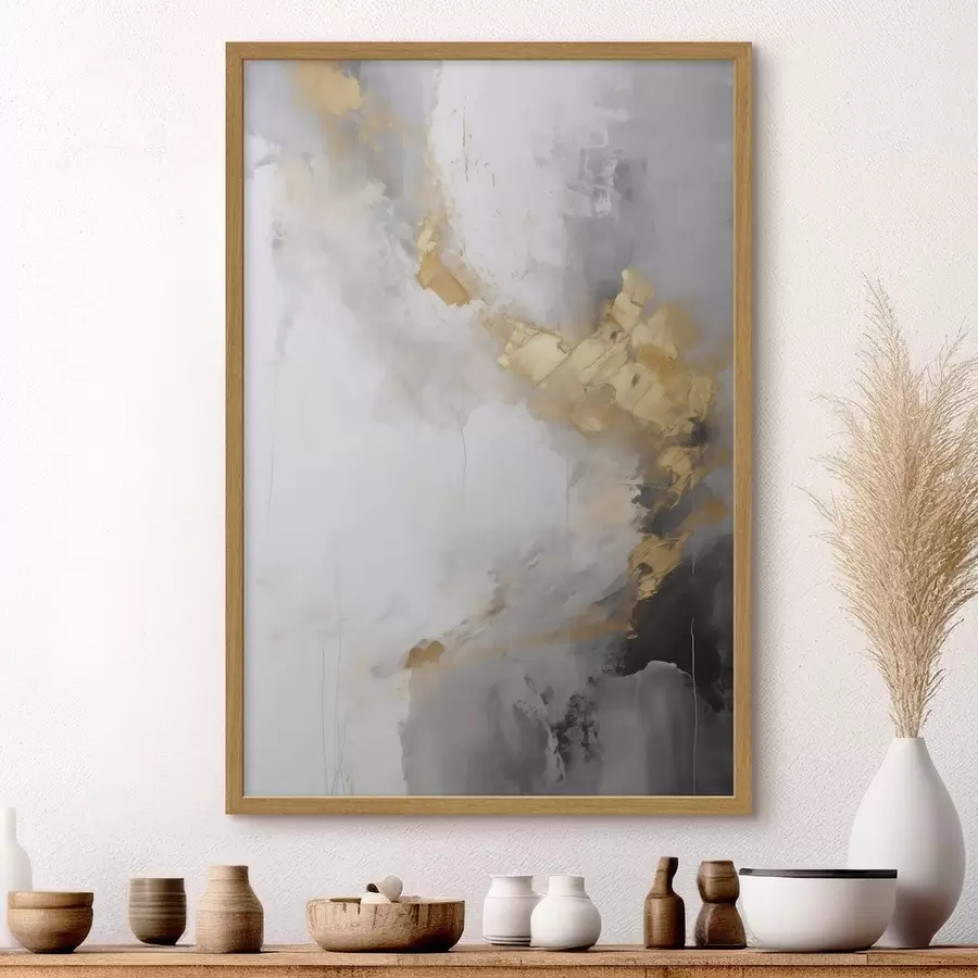 Papier peint Abstraction moderne, imitation de la peinture f51142