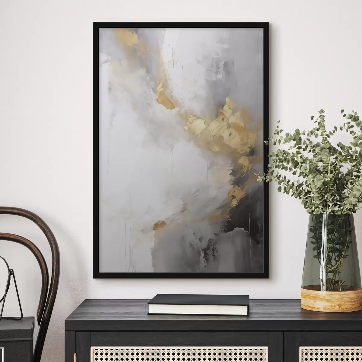Poster Abstraction moderne, imitation de la peinture f51142
