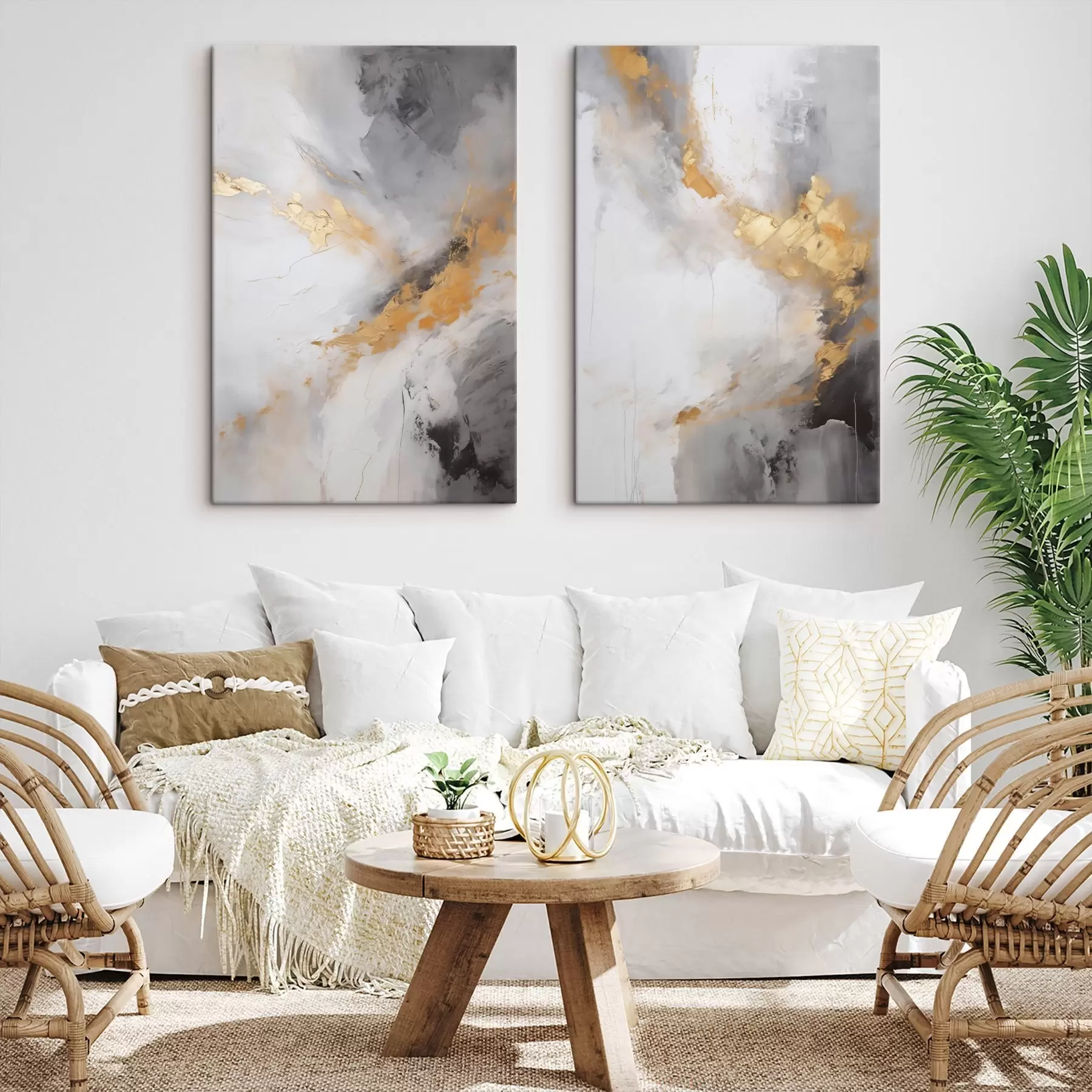 Tableau Abstraction moderne, imitation de la peinture m31102