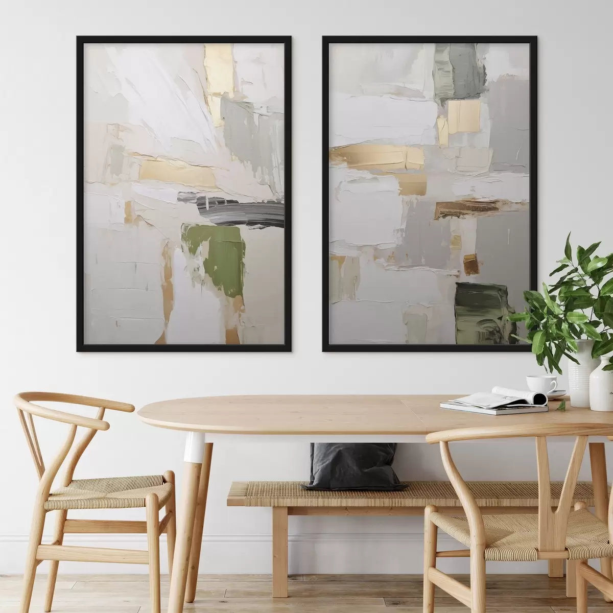 Poster Abstraction, imitation de la peinture d31092