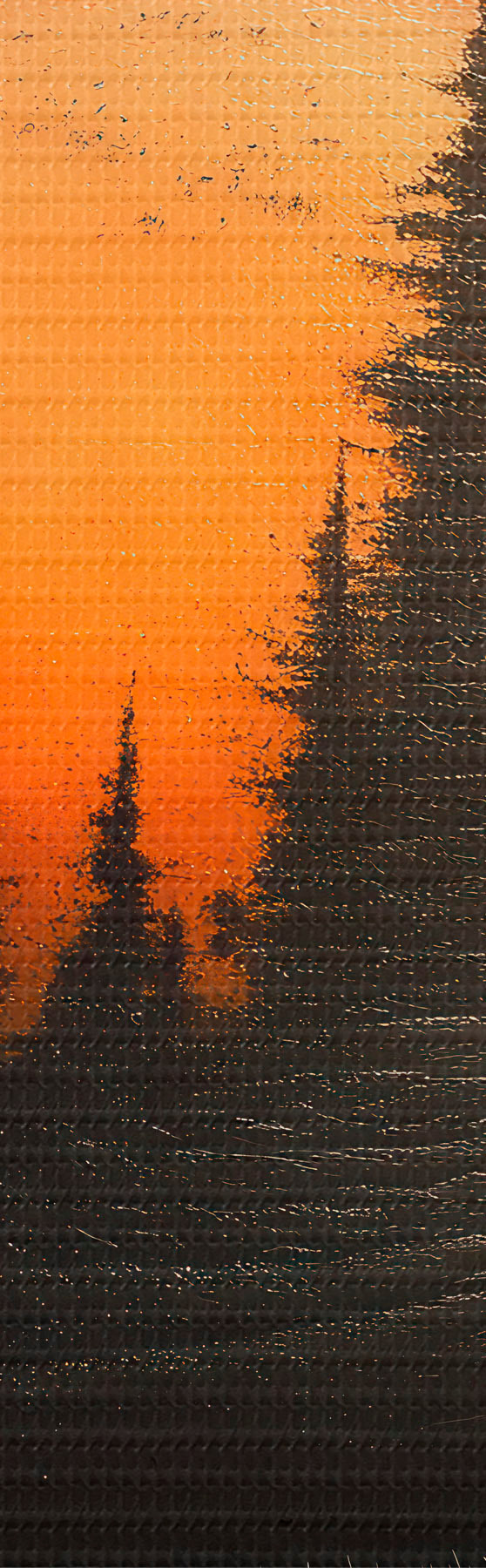 Tableau Le coucher de soleil dans ses yeux s51048