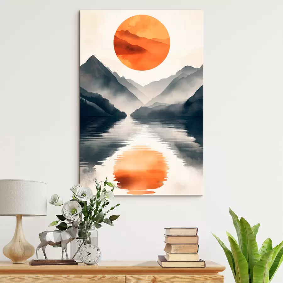 Tableau Coucher de soleil s51054
