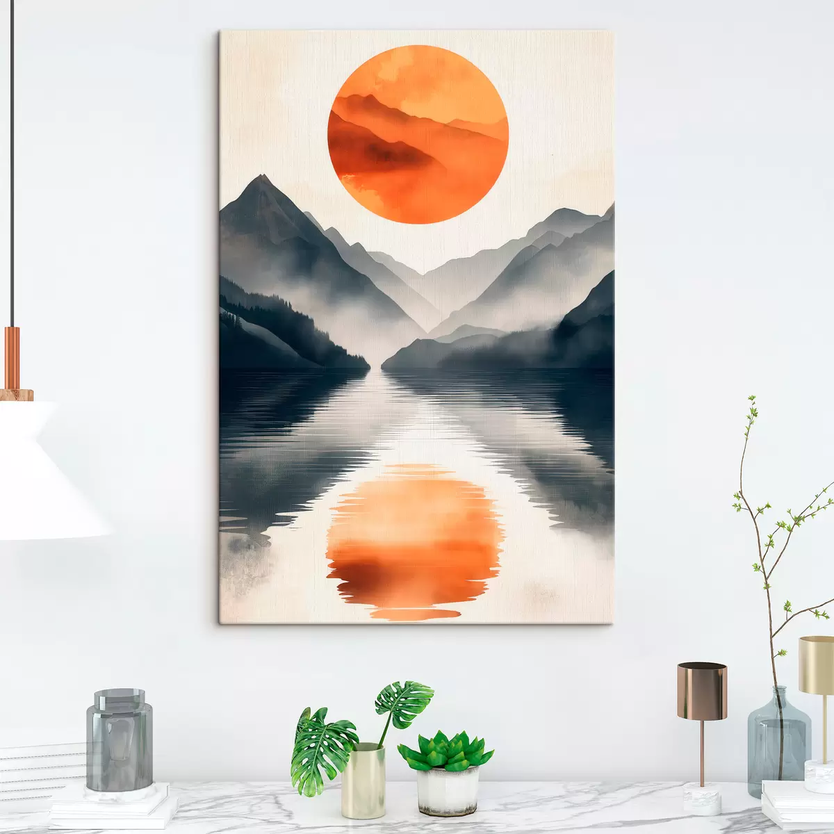 Tableau Coucher de soleil s51054