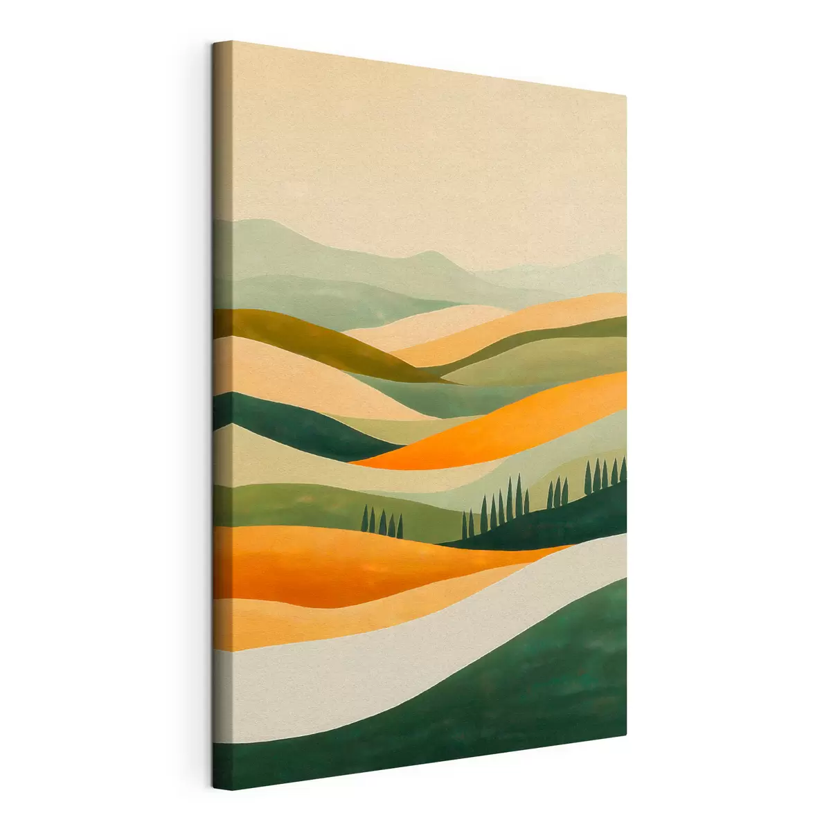 Tableau Collines colorées s51057
